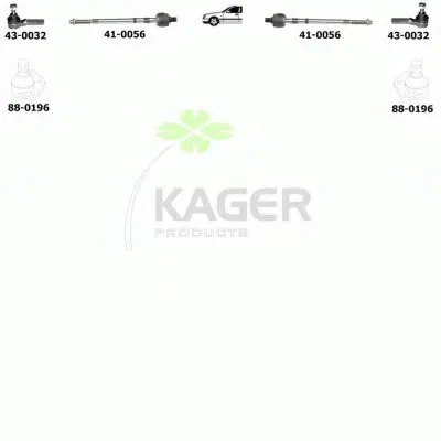 Подвеска колеса KAGER купить