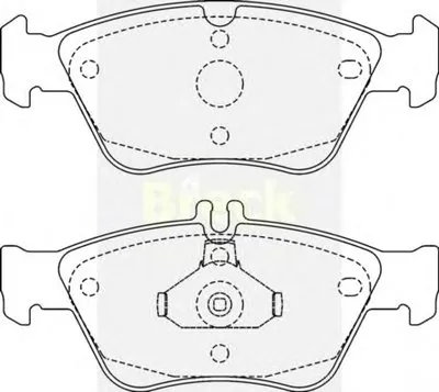 Комплект тормозных колодок, дисковый тормоз BRECK купить