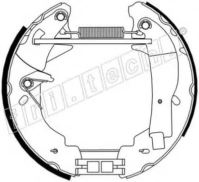 Комплект тормозных колодок FAST KIT fri.tech. купить