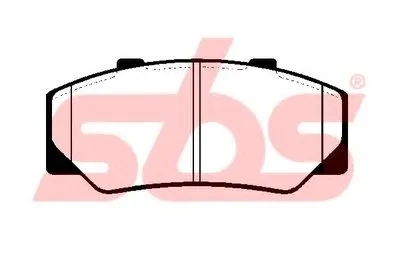 Комплект тормозных колодок, дисковый тормоз sbs купить