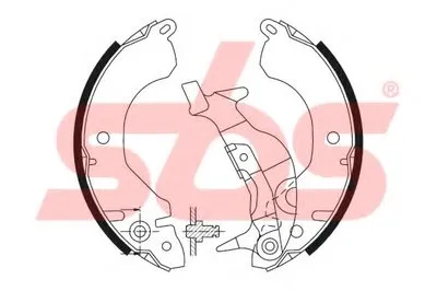 Комплект тормозных колодок sbs купить