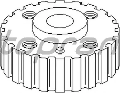Шестерня, коленчатый вал TOPRAN купить
