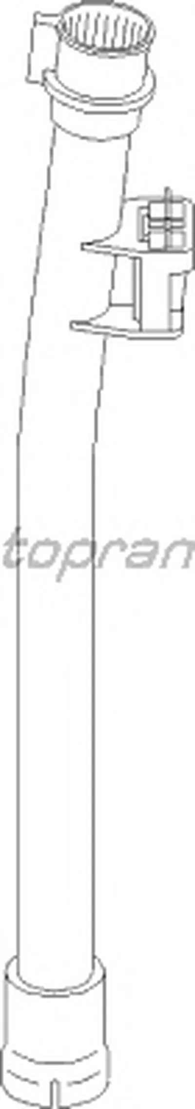 Воронка, указатель уровня масла TOPRAN купить