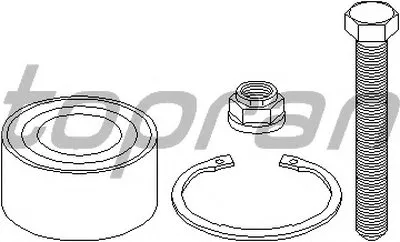 Комплект подшипника ступицы колеса TOPRAN купить