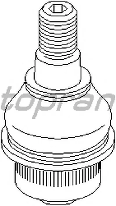 Шаровой шарнир TOPRAN купить