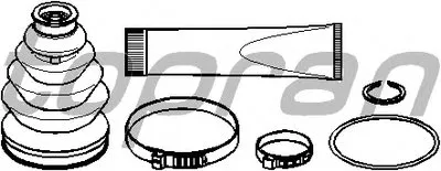 Комплект пылника, приводной вал TOPRAN купить