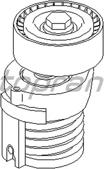 Натяжитель ремня, клиновой зубча TOPRAN купить
