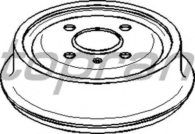 Тормозной барабан TOPRAN купить