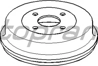 Тормозной барабан TOPRAN купить