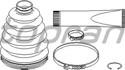Комплект пылника, приводной вал TOPRAN купить