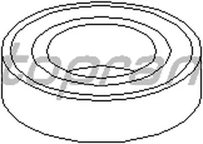 Подшипник, промежуточный подшипник карданного вала TOPRAN купить