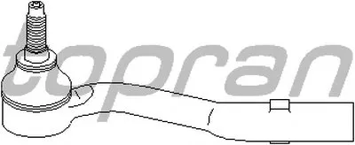 Наконечник поперечной рулевой тяги TOPRAN купить