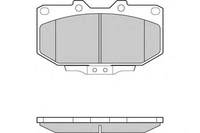 Комплект тормозных колодок, дисковый тормоз E.T.F. купить