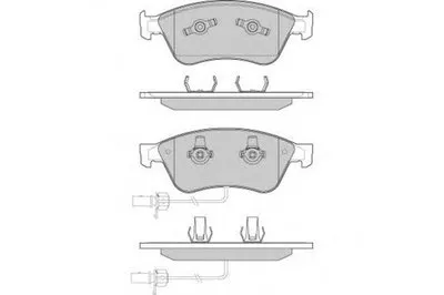 Комплект тормозных колодок, дисковый тормоз E.T.F. купить