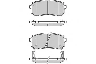 Комплект тормозных колодок, дисковый тормоз E.T.F. купить