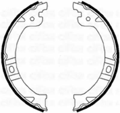 Комплект тормозных колодок, стояночная тормозная система CIFAM купить