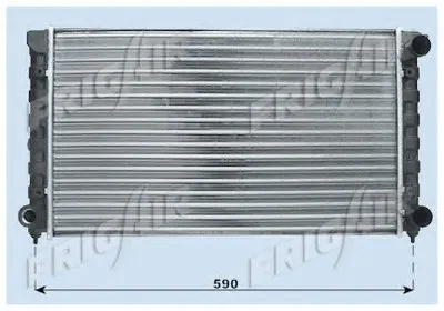 Радиатор, охлаждение двигателя FRIGAIR купить
