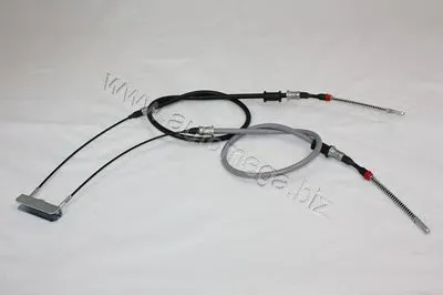 Трос, стояночная тормозная система AutoMega Premium AUTOMEGA купить