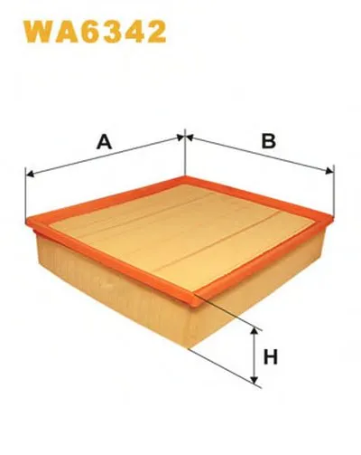 Воздушный фильтр WIX FILTERS купить