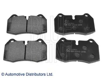 Комплект тормозных колодок, дисковый тормоз BLUE PRINT купить