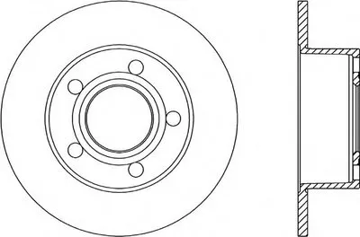 Тормозной диск ADAPTIVE OPEN PARTS купить