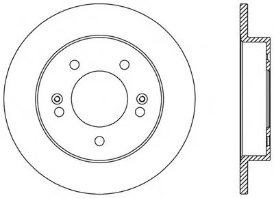 Тормозной диск ADAPTIVE OPEN PARTS купить