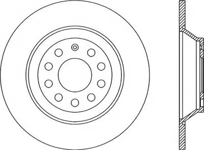 Тормозной диск RADIANCE OPEN PARTS купить