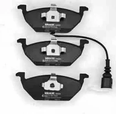 Комплект тормозных колодок, дисковый тормоз KLAXCAR FRANCE купить