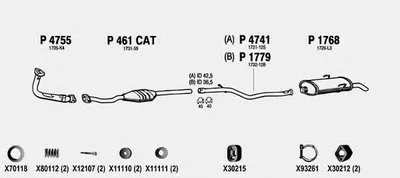 Система выпуска ОГ FENNO купить