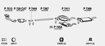 Система выпуска ОГ FENNO купить
