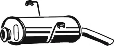 Глушитель выхлопных газов конечный ASMET купить