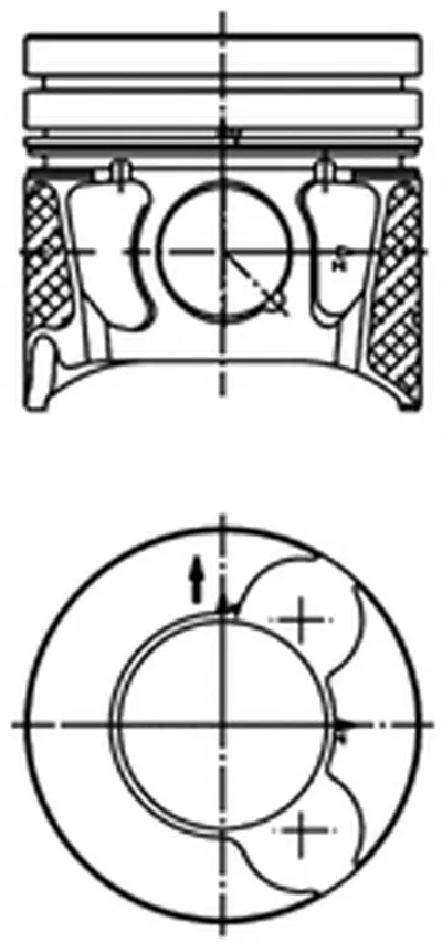 Поршень KOLBENSCHMIDT купить