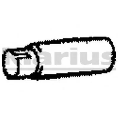 Труба выхлопного газа KLARIUS купить