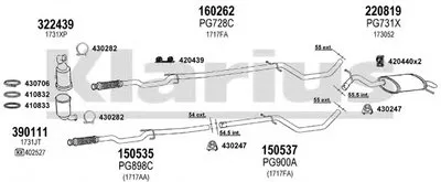 Система выпуска ОГ KLARIUS купить