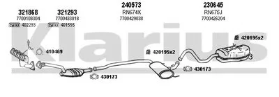 Система выпуска ОГ KLARIUS купить