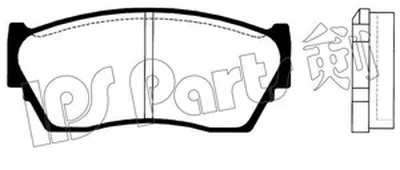 Комплект тормозных колодок, дисковый тормоз IPS Parts IPS Parts купить