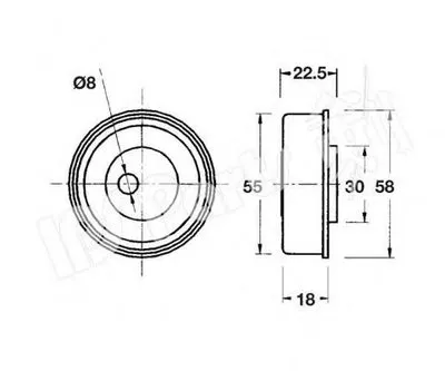 Устройство для натяжения ремня, ремень ГРМ IPS Parts IPS Parts купить