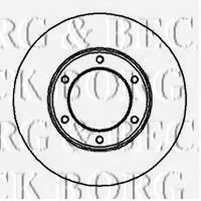 Тормозной диск BORG & BECK купить