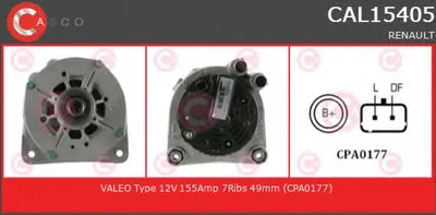 Генератор GENUINE SERIES CASCO купить