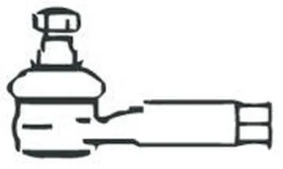 Наконечник поперечной рулевой тяги FRAP купить