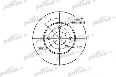 Тормозной диск PATRON купить