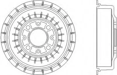 Тормозной барабан HELLA PAGID купить