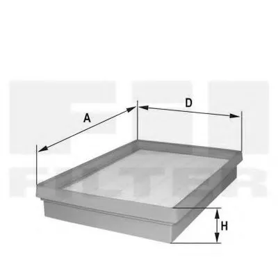 Воздушный фильтр FIL FILTER купить