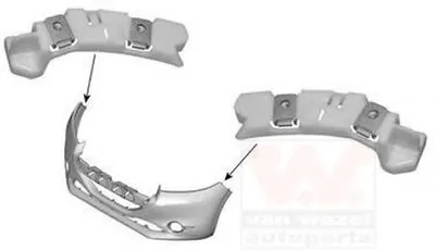 Кронштейн, буфер VAN WEZEL купить