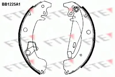 Комплект тормозных колодок FTE купить