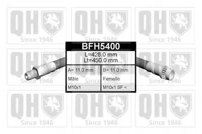 Тормозной шланг QUINTON HAZELL купить