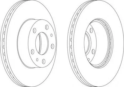 Тормозной диск PREMIER FERODO купить