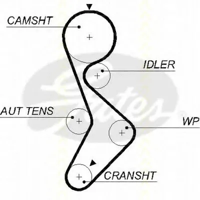 Ремень ГРМ TRISCAN купить