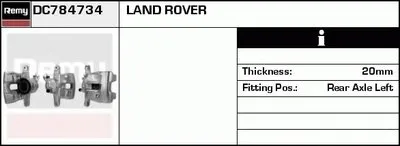 Тормозной суппорт Remanufactured REMY (Multiline) DELCO REMY купить