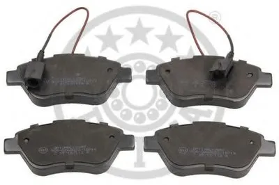 Комплект тормозных колодок, дисковый тормоз OPTIMAL купить